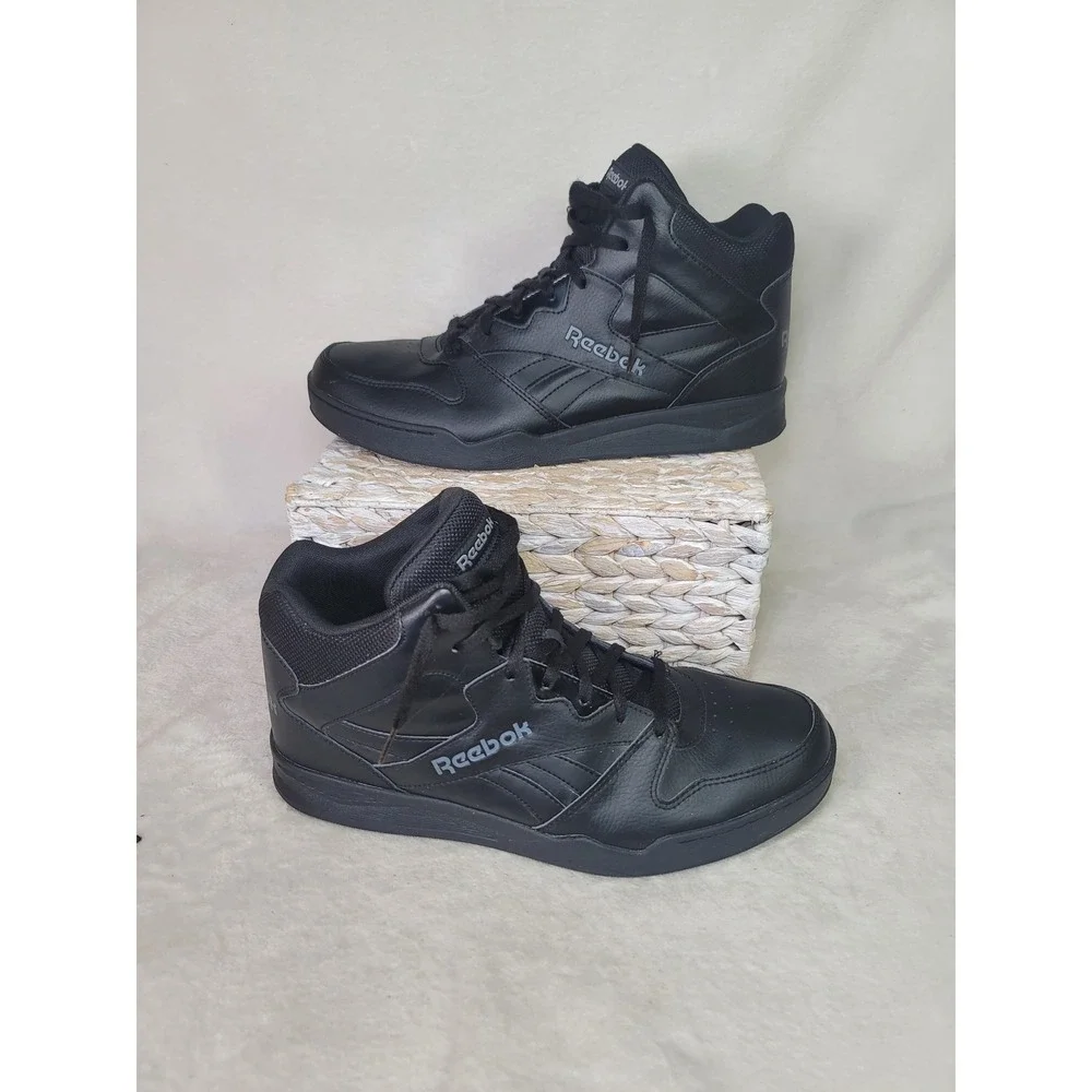 Reebok Royal BB4500 Hi 2 Mens Shoes Black High Top Sneakers GN8646 Size 15